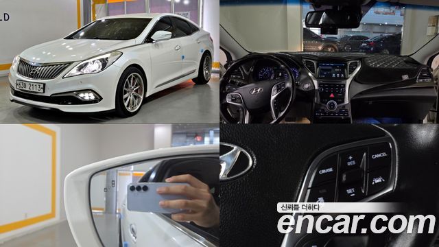 Hyundai Grandeur из Кореи Encar