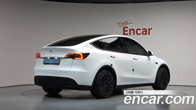 Tesla Model Y из Кореи Encar