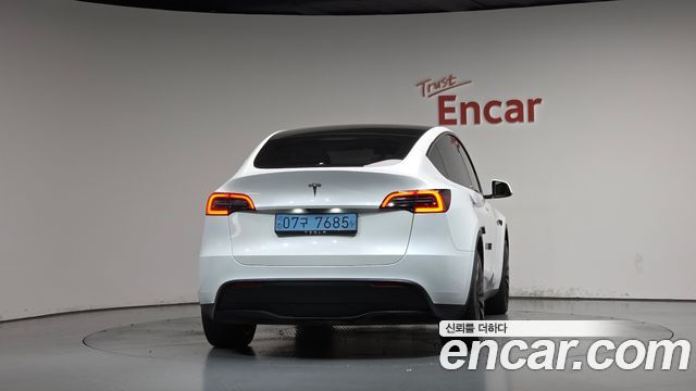 Tesla Model Y из Кореи Encar