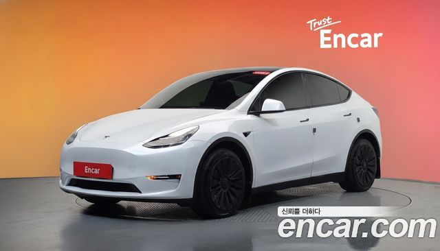 Tesla Model Y из Кореи Encar