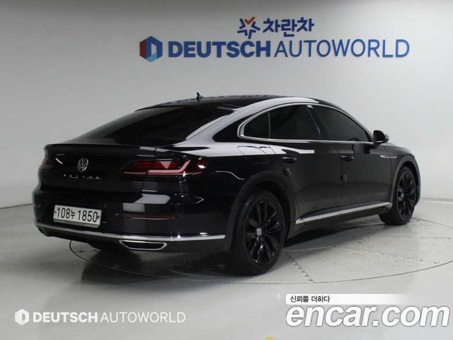 Volkswagen Arteon из Кореи Encar