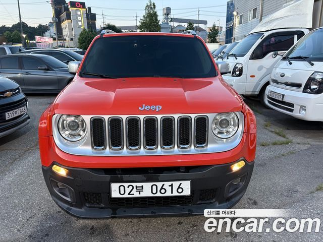Jeep Renegade 2.0 Diesel Limited AWD — пробег 67 529 км — фото 1 из 5