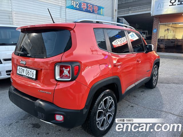 Jeep Renegade 2.0 Diesel Limited AWD — пробег 67 529 км — фото 4 из 5