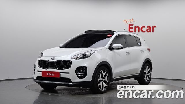 Kia Sportage из Кореи Encar
