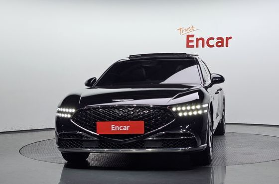 Genesis G90 Gasoline 3.5 Turbo e-S/C AWD LWB — пробег 96 351 км — фото 3 из 5
