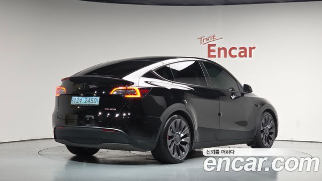 Tesla Model Y из Кореи Encar