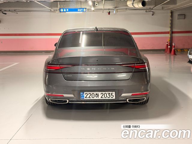 Genesis G90 Gasoline 3.5 Turbo 2WD — пробег 18 380 км — фото 4 из 5