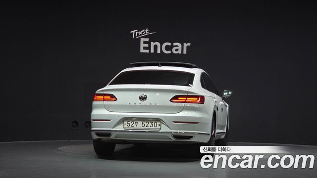 Volkswagen Arteon из Кореи Encar