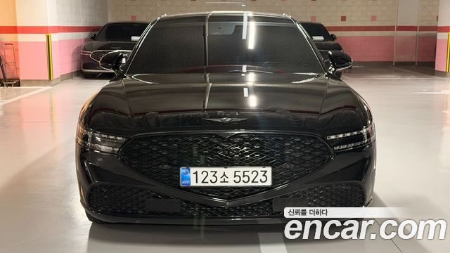 Genesis G90 Gasoline 3.5 Turbo AWD Black — пробег 41 246 км — фото 1 из 5