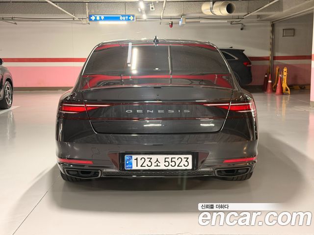 Genesis G90 Gasoline 3.5 Turbo AWD Black — пробег 41 320 км — фото 3 из 5