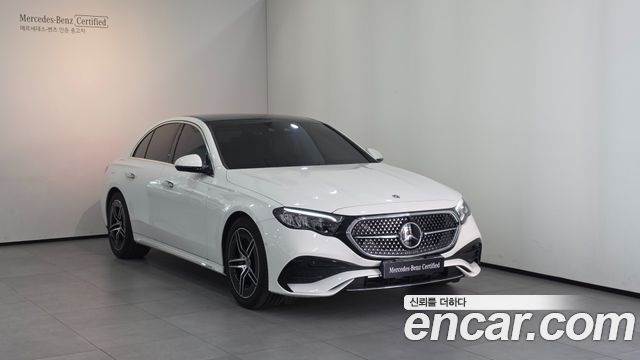 Mercedes-Benz E-Class E200 AMG Line — пробег 3 596 км — фото 1 из 5