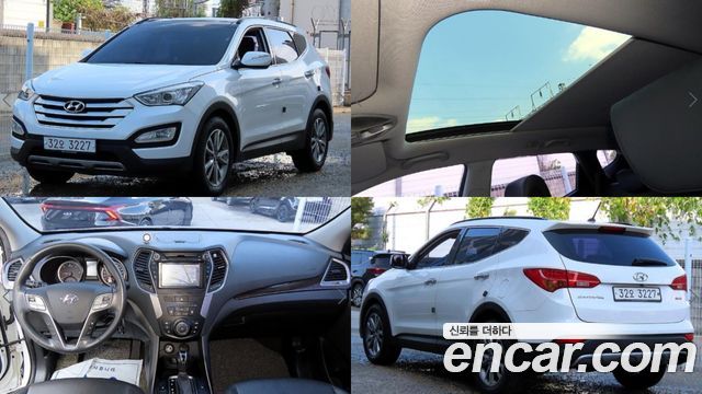 Hyundai Santafe из Кореи Encar