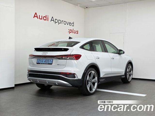 Audi Q4 e-tron 45 Premium Sportback — пробег 1 575 км — фото 2 из 5