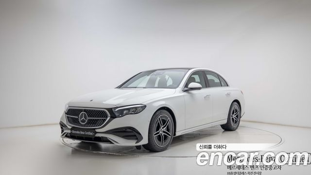 Mercedes-Benz E-Class E200 AMG Line — пробег 5 231 км — фото 1 из 5