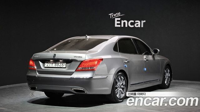 Hyundai Equus из Кореи Encar