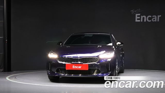 Kia Stinger из Кореи Encar