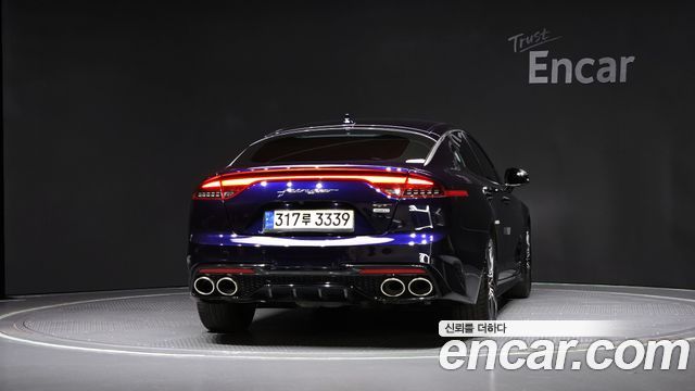Kia Stinger из Кореи Encar