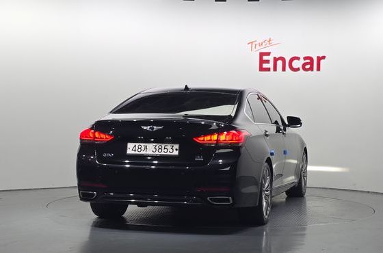 Genesis G80 3.3 GDI AWD Premium Luxury — пробег 105 736 км — фото 4 из 5
