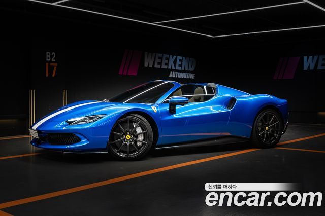 Ferrari 296 из Кореи Encar