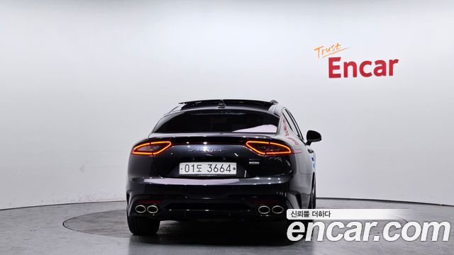 Kia Stinger из Кореи Encar