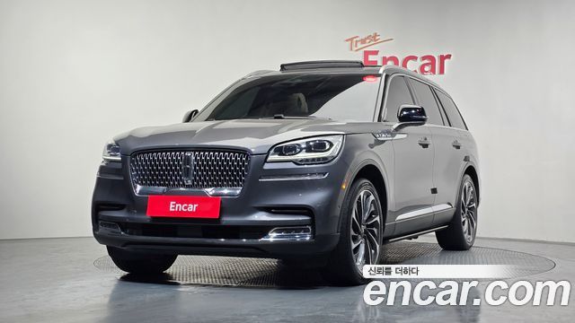 Lincoln Aviator из Кореи Encar