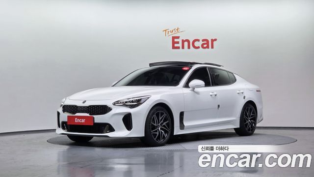 Kia Stinger из Кореи Encar