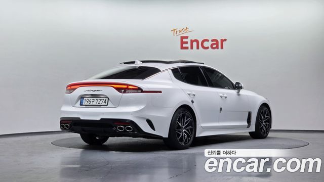 Kia Stinger из Кореи Encar