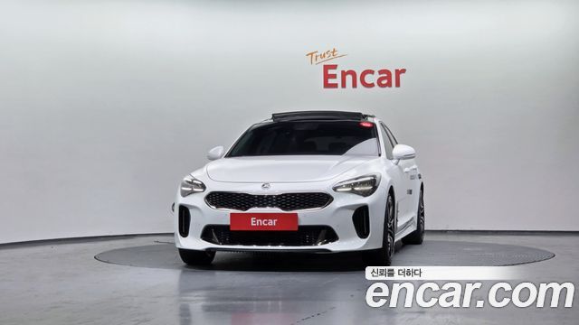 Kia Stinger из Кореи Encar