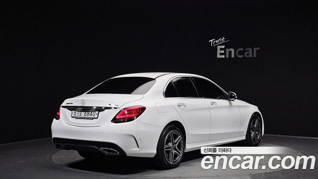 Mercedes-Benz C-Class C220 d 4MATIC AMG Line — пробег 87 318 км — фото 2 из 5