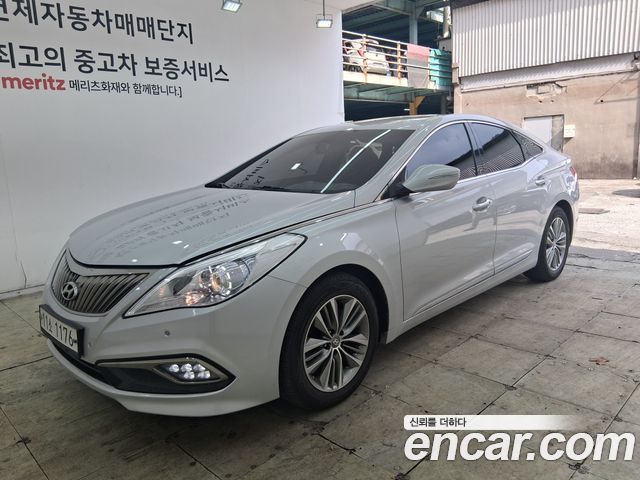 Hyundai Grandeur из Кореи Encar
