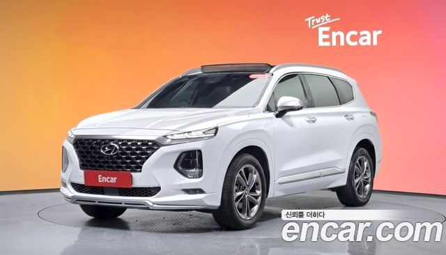 Hyundai Santafe из Кореи Encar