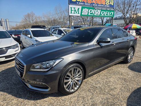 Genesis G80 3.3 GDI AWD Premium Luxury — пробег 124 860 км — фото 2 из 5