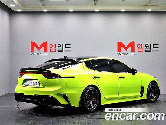 Kia Stinger из Кореи Encar