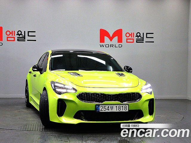 Kia Stinger из Кореи Encar
