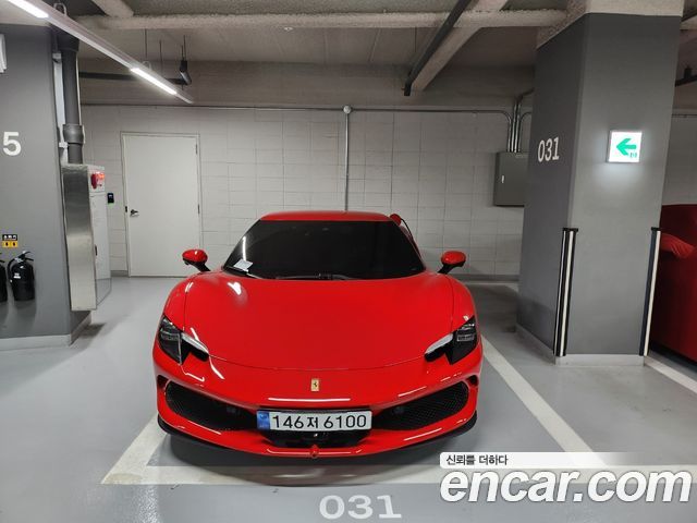 Ferrari 296 из Кореи Encar