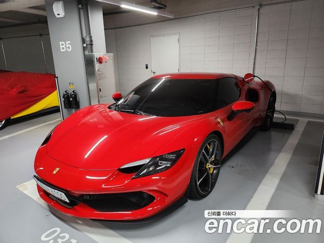 Ferrari 296 из Кореи Encar