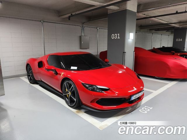 Ferrari 296 из Кореи Encar