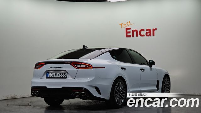 Kia Stinger из Кореи Encar