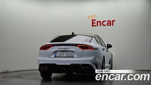 Kia Stinger из Кореи Encar