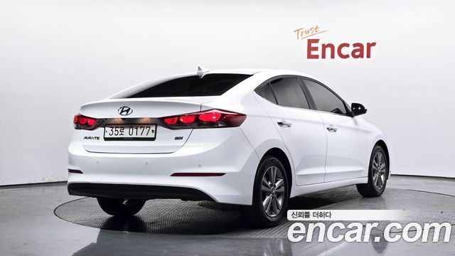 Hyundai AVANTE из Кореи Encar