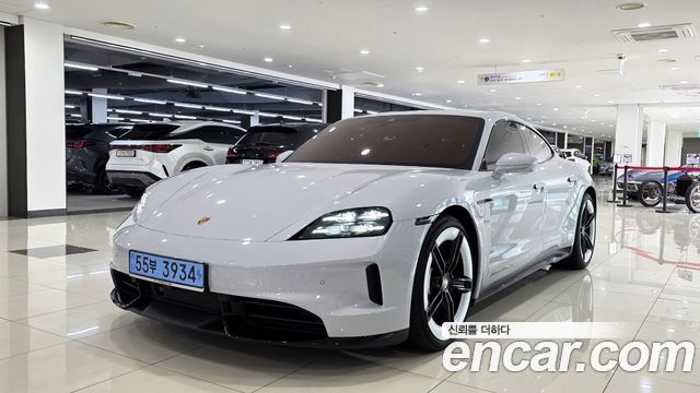 Porsche Taycan из Кореи Encar