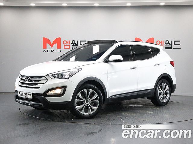 Hyundai Santafe из Кореи Encar