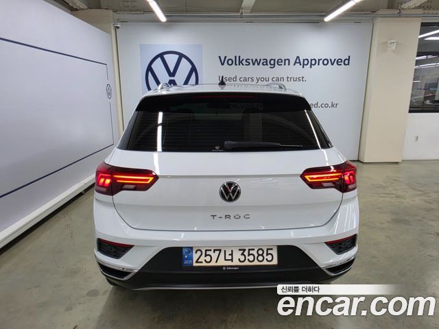 Volkswagen T-Roc из Кореи Encar