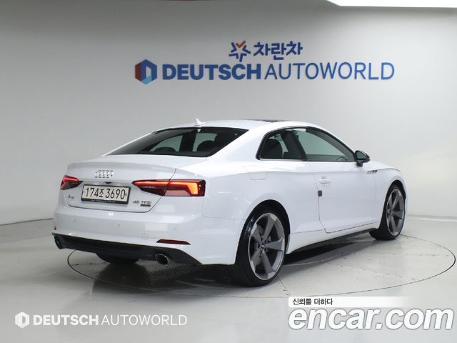 Audi A5 45 TFSI Quattro Coupe — пробег 74 919 км — фото 2 из 5