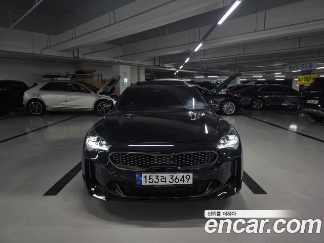 Kia Stinger из Кореи Encar