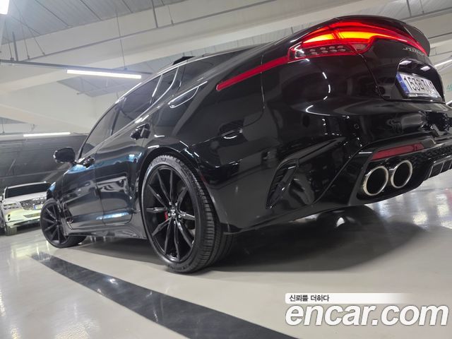 Kia Stinger из Кореи Encar