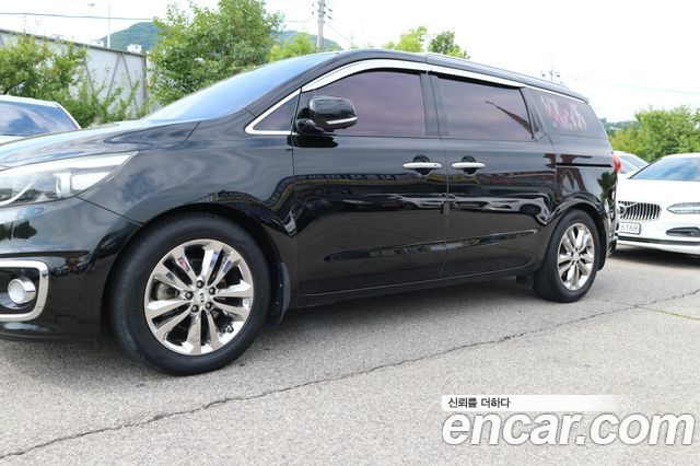 Kia Carnival из Кореи Encar