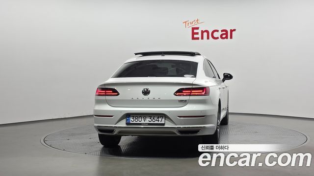 Volkswagen Arteon из Кореи Encar