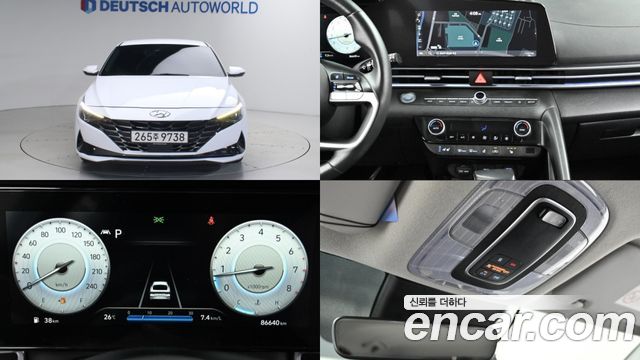 Hyundai AVANTE из Кореи Encar