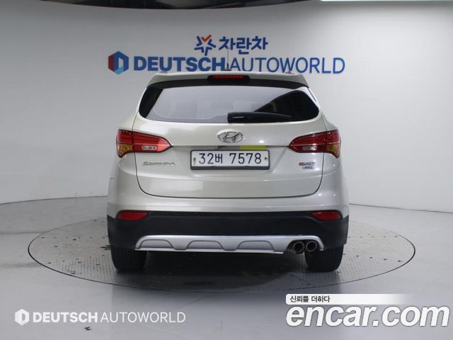 Hyundai Santafe Diesel(e-VGT) 2.2 4WD Premium — пробег 143 414 км — фото 4 из 5